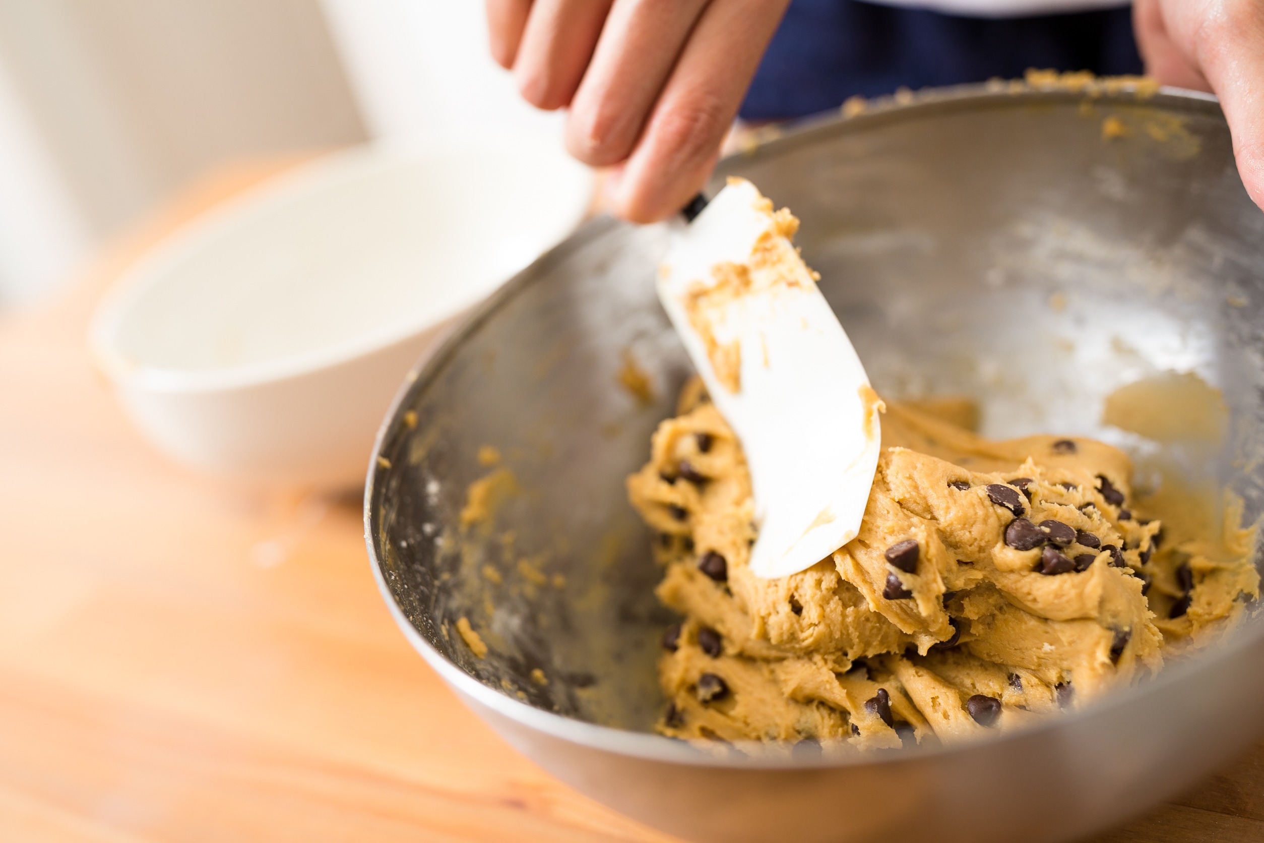 chocolate chip cookie recipe dough